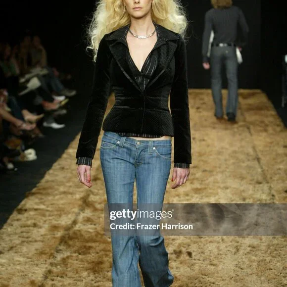 Frankie B Limited Edition Jeans - Embroidered Butterfly Pockets & Boot Cut Leg - Picture 14 of 14